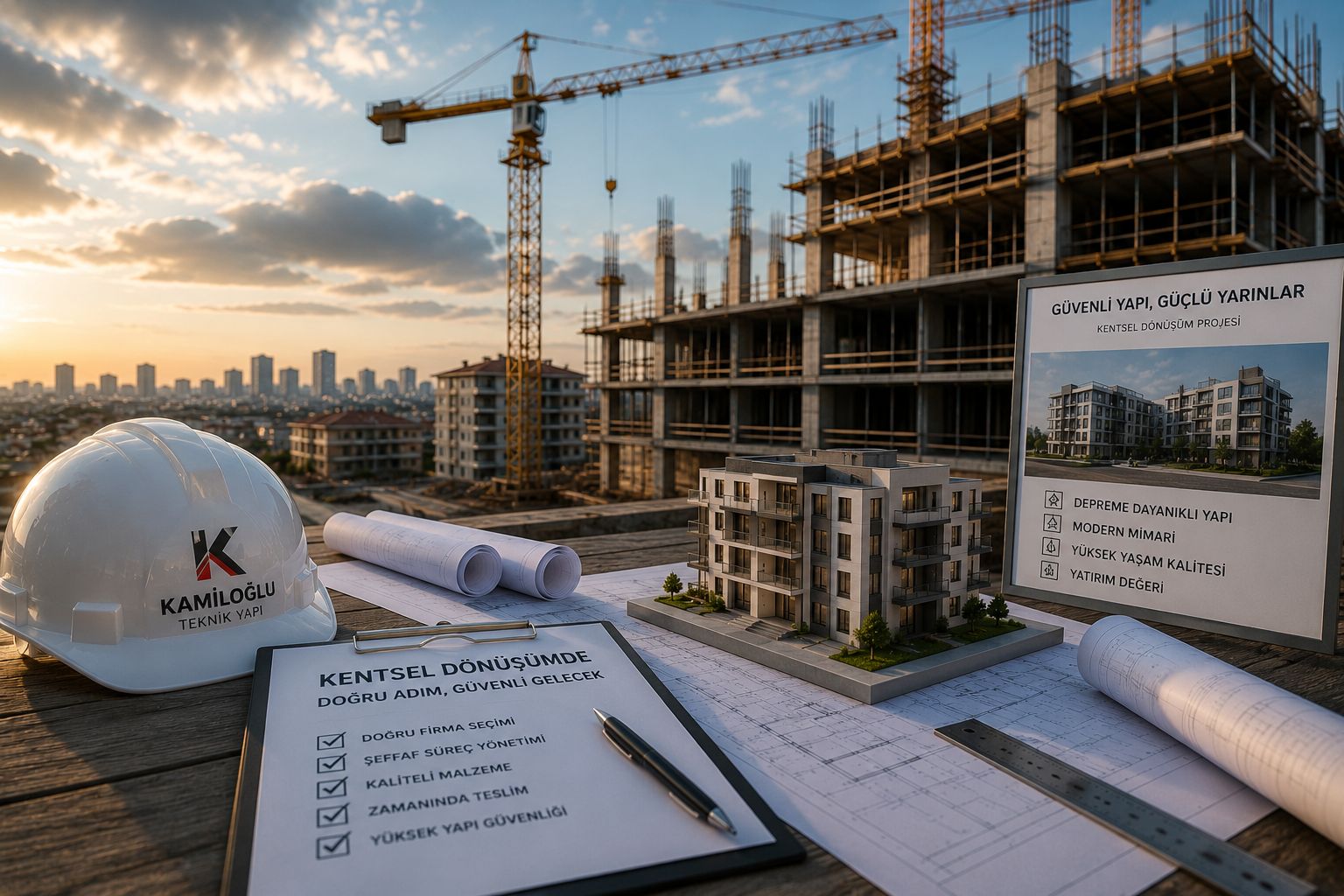 Kentsel Dönüşüm Sürecinde Doğru İnşaat Firması Nasıl Seçilir? | Kamiloğlu Teknik Yapı Blog